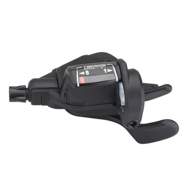 Манетки MicroSHIFT Mezzo 2x8s (пара) с индикатором, тросики L2140/1700 TS39-28 фото