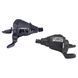 Манетки MicroSHIFT Mezzo 2x8s (пара) с индикатором, тросики L2140/1700 TS39-28 фото 1