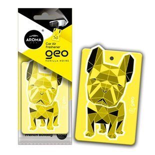 Ароматизатор Aroma Car Cellulose Geo Dog - Yellow Vanilla Noire сухой 12077 фото