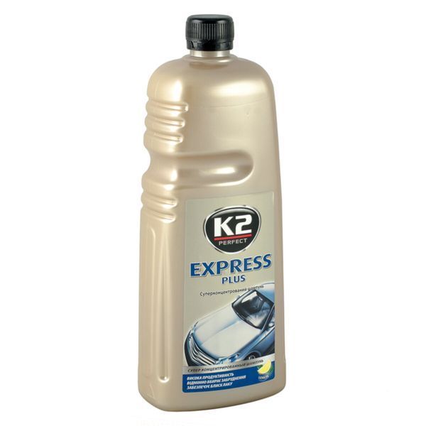 Автошампунь K2 Express Plus с воском желтый 1л EK1410 фото