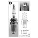 Свеча зажигания Brisk Super DR17YC, 4шт DR17YC - (0010) - 4B фото 3