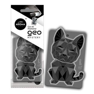Ароматизатор Aroma Car Cellulose Geo Cat - Black Mystery сухий 12087 фото