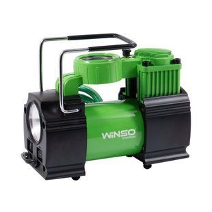 Компрессор автомобильный Winso 10Атм 40л/мин 180Вт с LED-фонарем 130000 фото