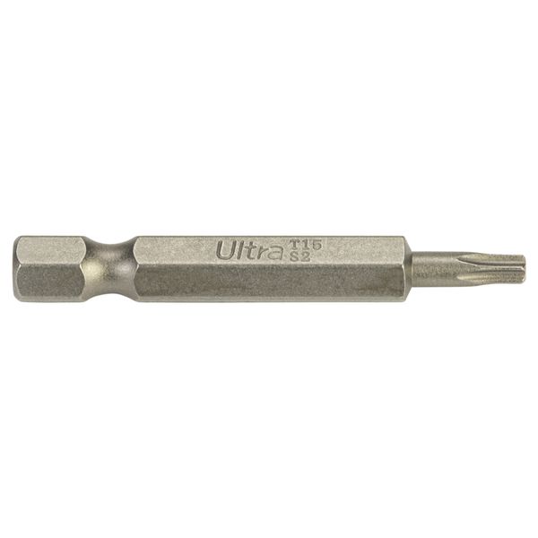 Биты TORX 15×50мм ¼" 10шт S2 (блистер) ULTRA (4015492) 4015492 фото