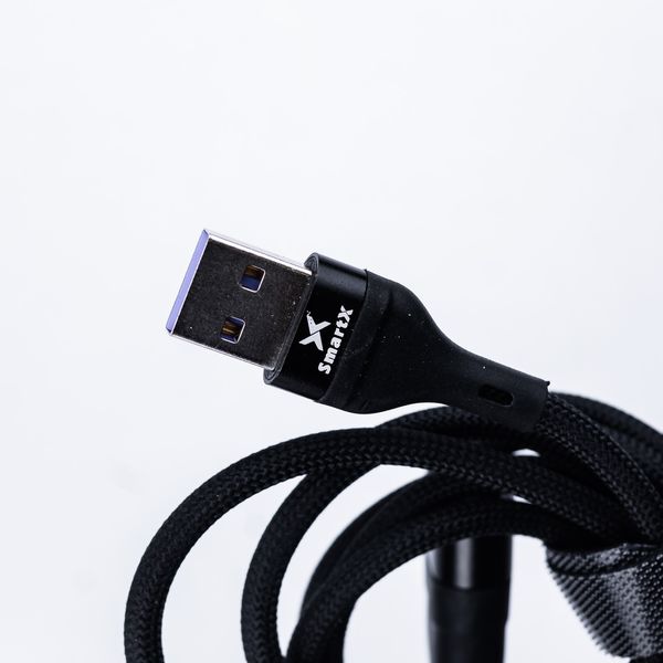 Кабель SmartX 3-in-1 Charging Data Cable USB-A to microUSB/USB-C/Lightning кабель для зарядки 3 в 1 UR521 фото