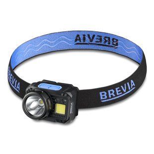 Фонарь налобный Brevia 500Lm, 3W CREE XPG+COB, 1200mAh/3xAAA, с сенсором белый/красный 14350ERBX1 фото