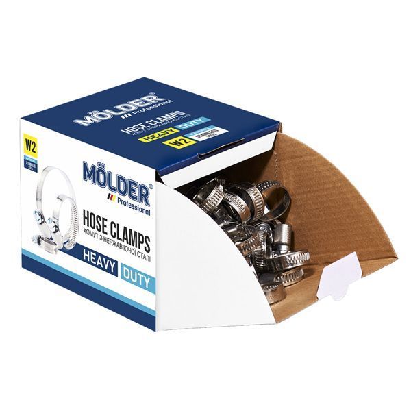 Хомуты Molder 12-22/W2, 9мм, 100шт MA40022 фото